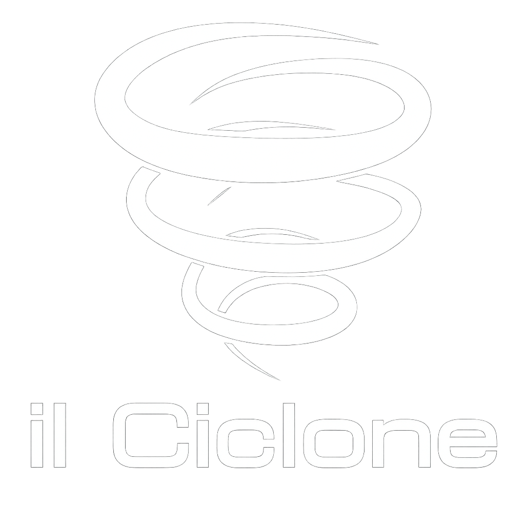 Logo IL CICLONE bianco